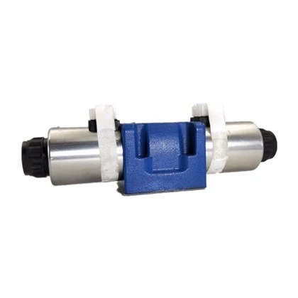 Vysoko kvalitný 12V DC 24V AC220V AC110 Dvojcestný hydraulický solenoidový smerový ventil Elektrický hydraulický ventil